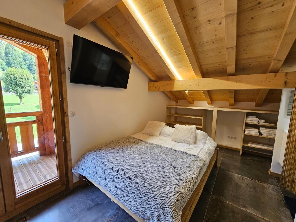 Demi-Chalet Vadel La Panthiaz 15 Pers 5 Chambres La Chapelle-d'Abondance Exterior photo